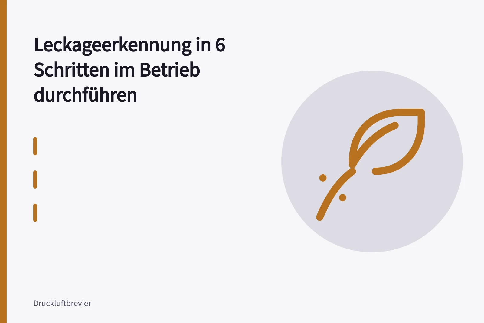 Ultraschallgerät ortet Leckage an Druckluftleitung im Betrieb