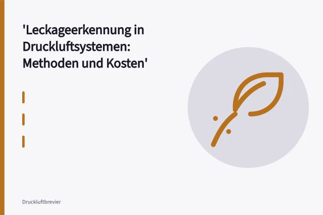 Akustische Kamera ortet Leck an Druckluftleitung im Werk. Leckageerkennung in Druckluftsystemen: Methoden und Kosten