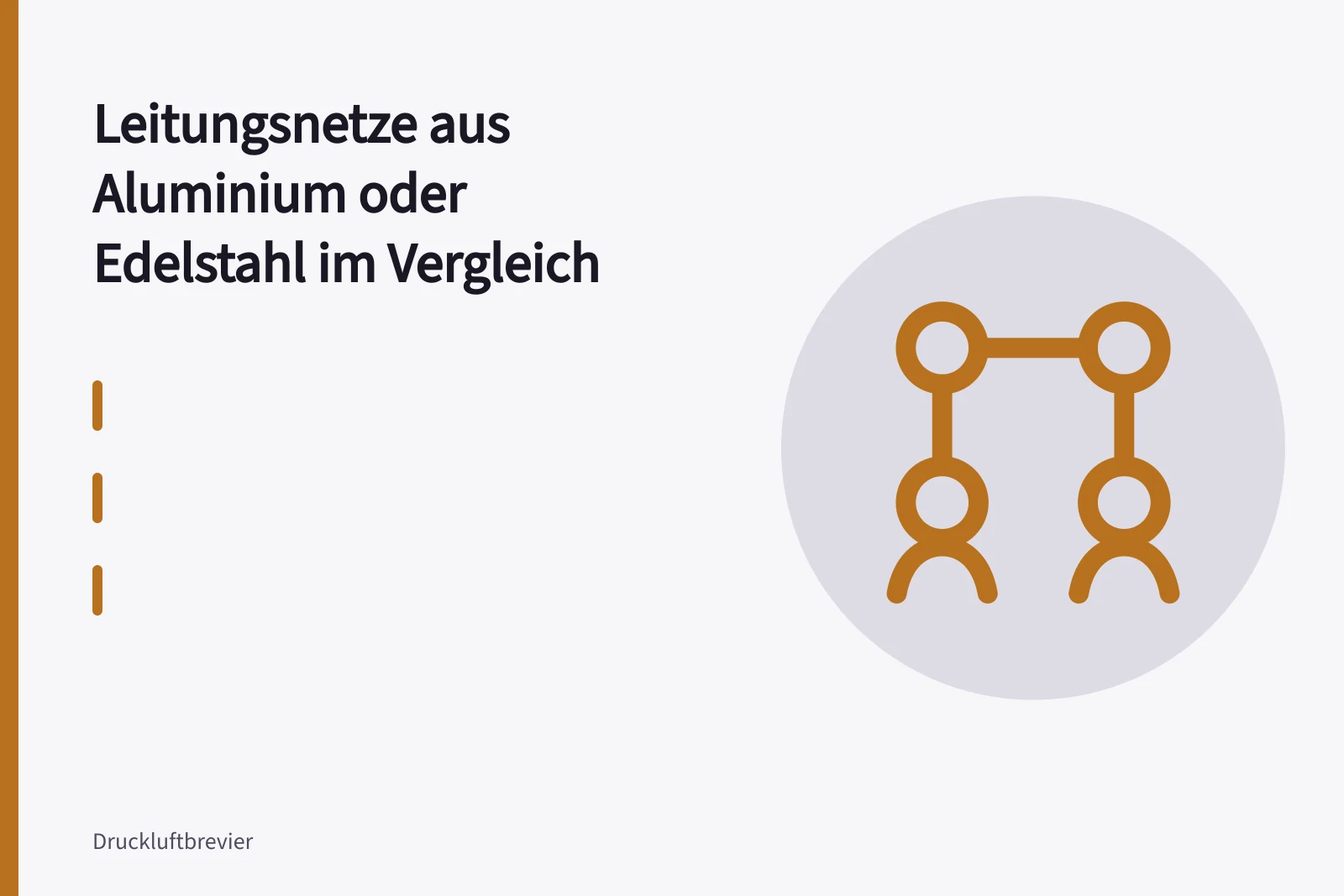 Aluminium-Steckrohrsystem für Druckluftleitungen mit Verbindern und Halterungen