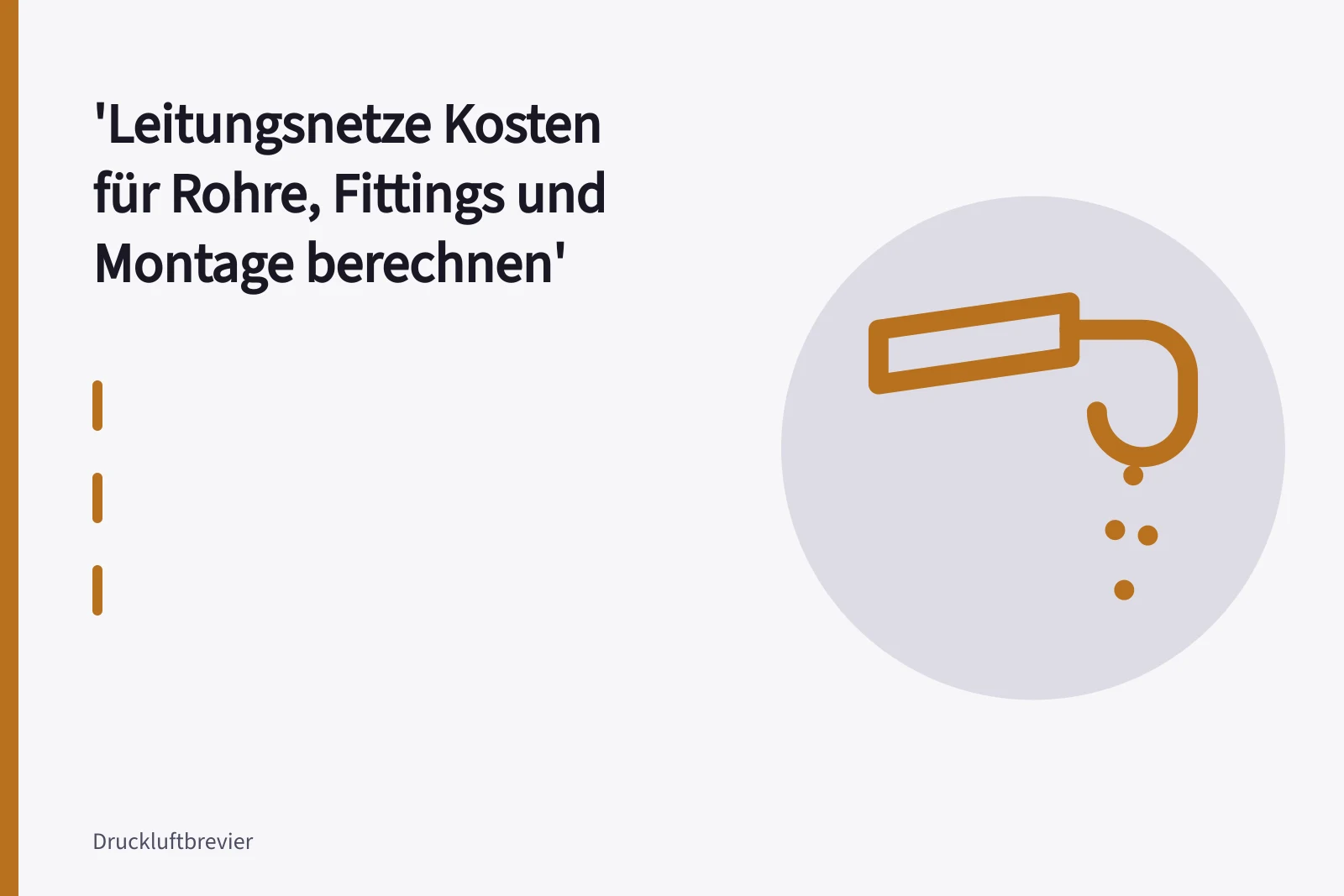 Aluminium-Druckluftleitungen DN 25 mit Fittings und Halterungen in der Werkhalle montiert