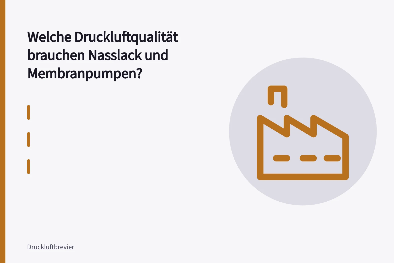 Koaleszenzfilter und Adsorptionstrockner in einer Druckluftanlage im Einsatz